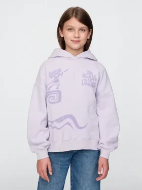 Sweat à capuche oversize Vintagesoft GAP × Disney pour enfants