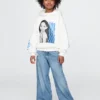 Sweat à capuche oversize Vintagesoft GAP × Disney pour enfants