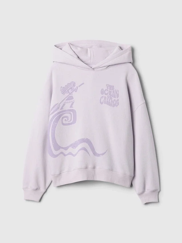 Sweat à capuche oversize Vintagesoft GAP × Disney pour enfants