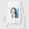 Sweat à capuche oversize Vintagesoft GAP × Disney pour enfants