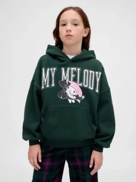 Sweat à capuche oversize Vintagesoft Hello Kitty pour enfants