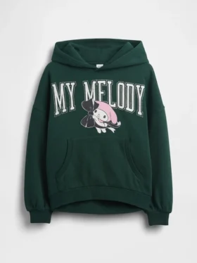 Sweat à capuche oversize Vintagesoft Hello Kitty pour enfants