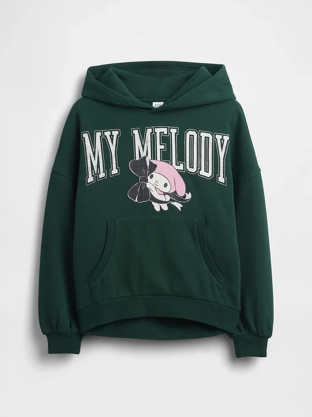Sweat à capuche oversize Vintagesoft Hello Kitty pour enfants