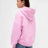 Sweat à capuche oversize Vintagesoft pour enfant avec logo en forme de cœur