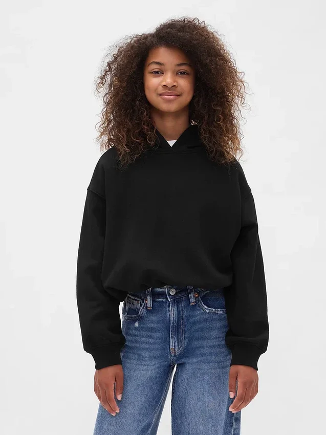 Sweat à capuche oversize Vintagesoft pour enfants