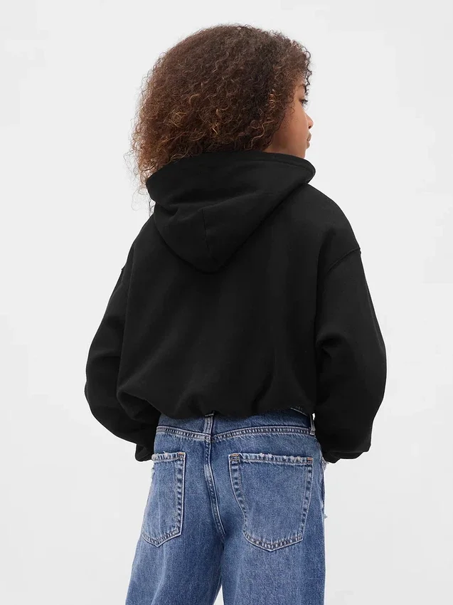 Sweat à capuche oversize Vintagesoft pour enfants