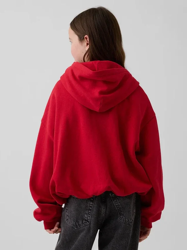 Sweat à capuche oversize Vintagesoft pour enfants