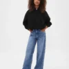 Sweat à capuche oversize Vintagesoft pour enfants