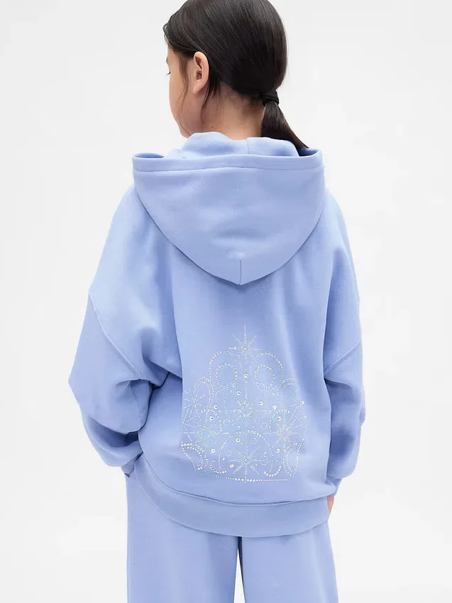 Sweat à capuche oversize Wicked Vintagesoft pour enfants