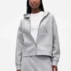 Sweat à capuche oversize zippé GapFit