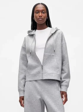 Sweat à capuche oversize zippé GapFit