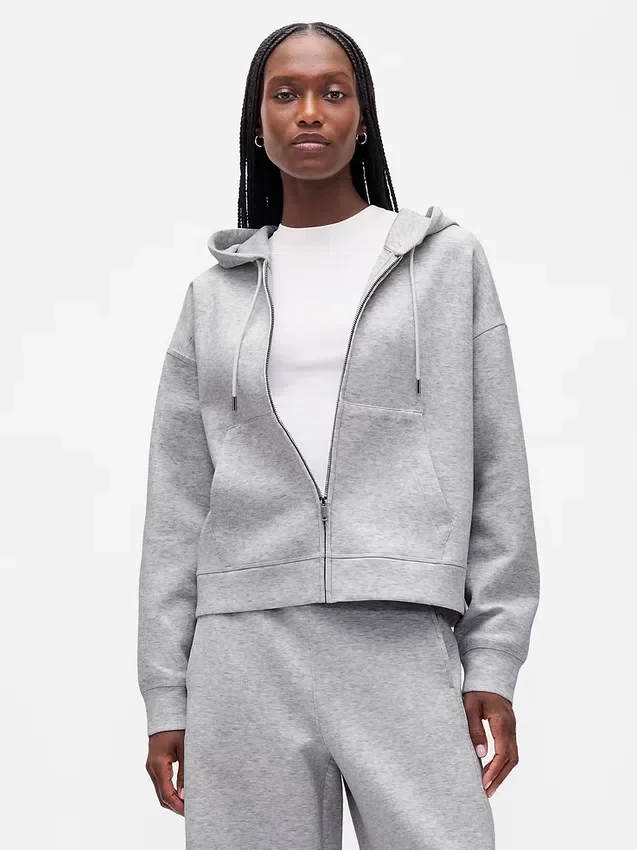 Sweat à capuche oversize zippé GapFit