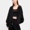 Sweat à capuche oversize zippé GapFit