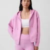Sweat à capuche oversize zippé GapFit
