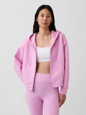 Sweat à capuche oversize zippé GapFit