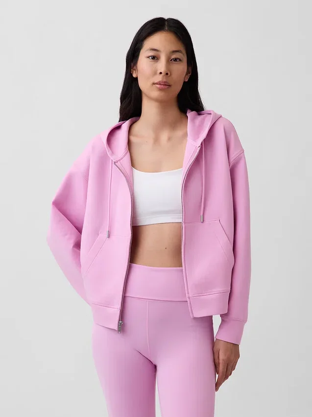 Sweat à capuche oversize zippé GapFit