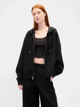 Sweat à capuche oversize zippé GapFit