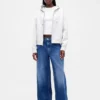 Sweat à capuche oversize zippé GapFit
