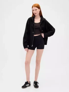 Sweat à capuche oversize zippé GapFit