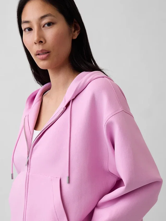 Sweat à capuche oversize zippé GapFit