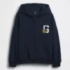 Sweat à capuche oversize zippé Vintagesoft pour enfants