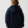 Sweat à capuche oversize zippé Vintagesoft pour enfants