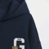 Sweat à capuche oversize zippé Vintagesoft pour enfants
