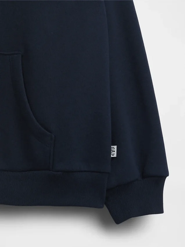 Sweat à capuche oversize zippé Vintagesoft pour enfants