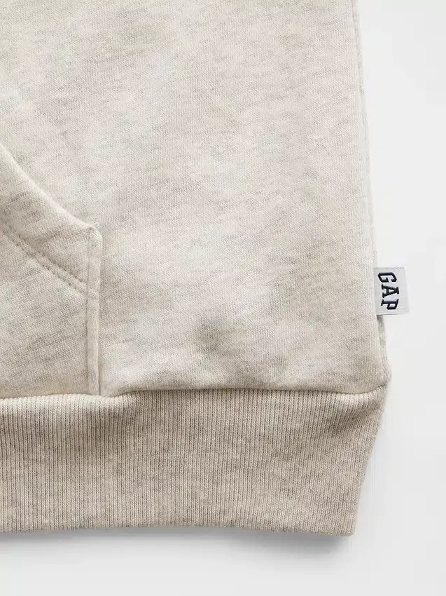 Sweat à capuche oversize zippé Vintagesoft pour enfants