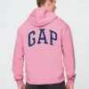 Sweat à capuche épais en molleton français avec logo GAP