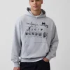 Sweat à capuche épais Jean-Michel Basquiat