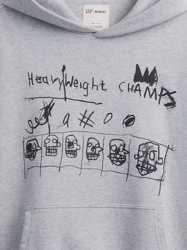 Sweat à capuche épais Jean-Michel Basquiat