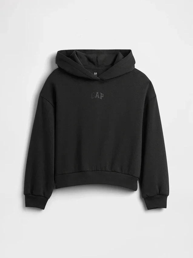 Sweat à capuche pour enfant avec logo Vintagesoft