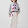 Sweat à capuche « Robert Indiana Love » pour enfant