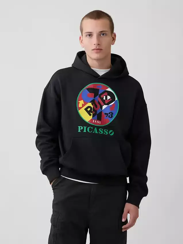 Sweat à capuche « Robert Indiana Vintagesoft »