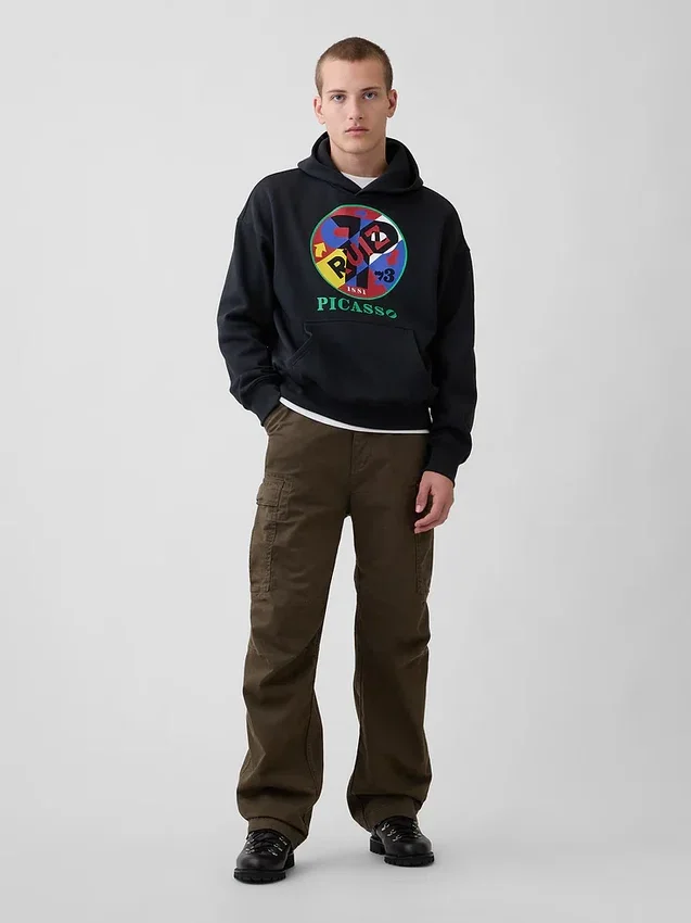 Sweat à capuche « Robert Indiana Vintagesoft »