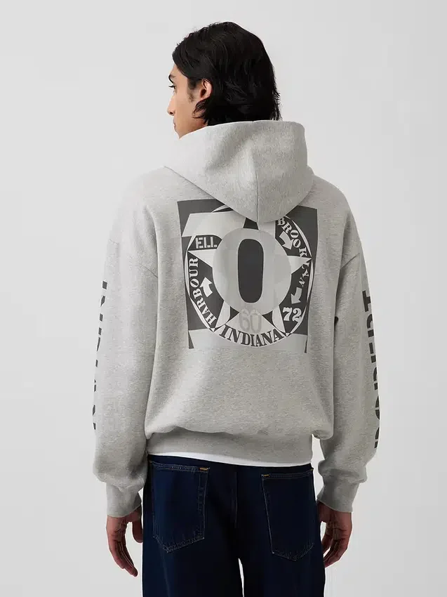 Sweat à capuche « Robert Indiana Vintagesoft »