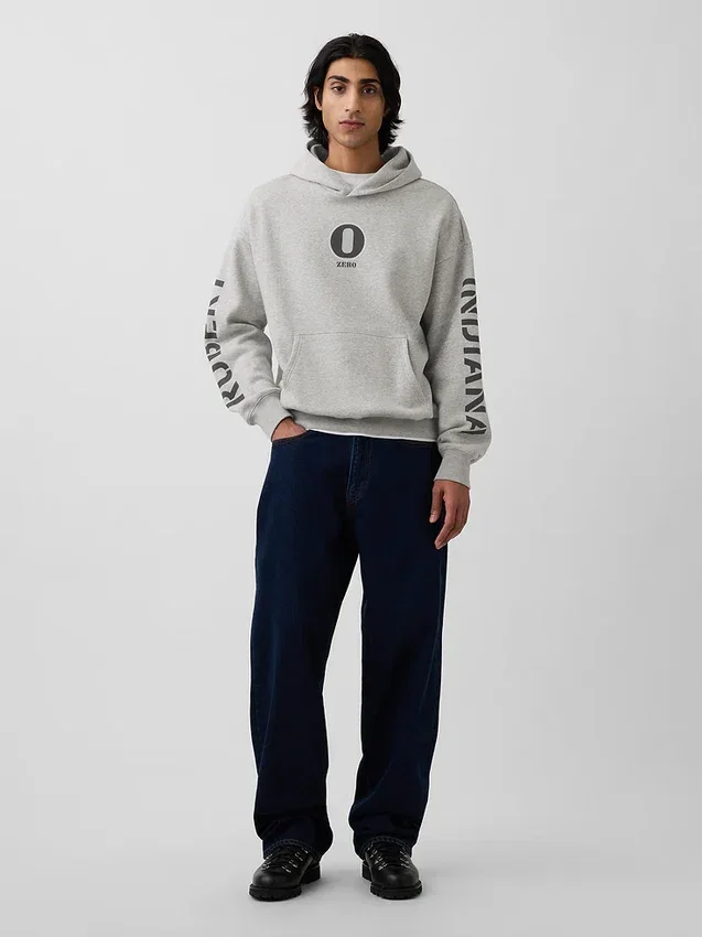 Sweat à capuche « Robert Indiana Vintagesoft »