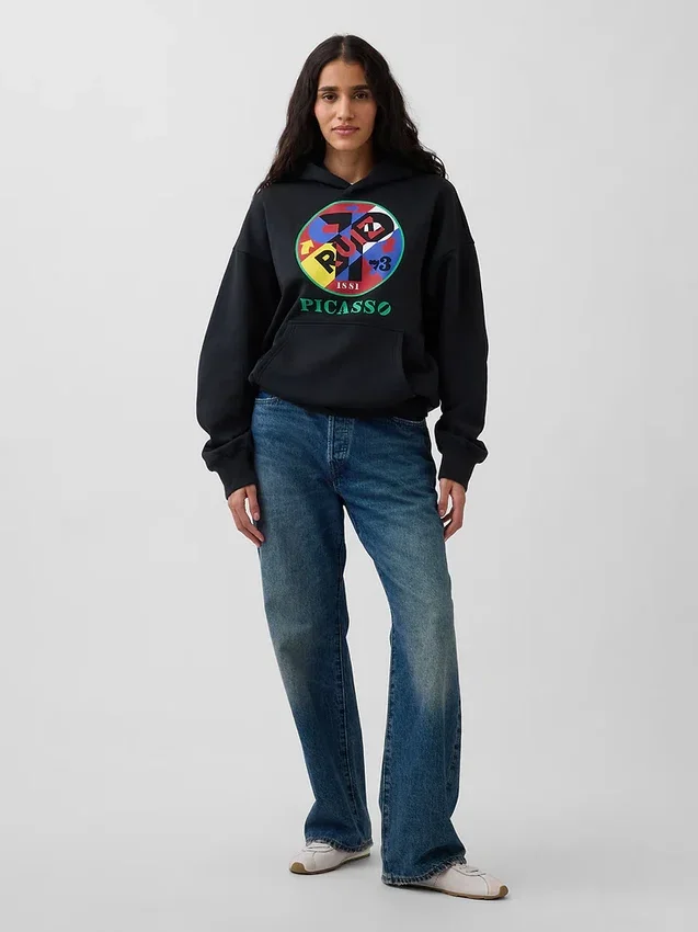 Sweat à capuche « Robert Indiana Vintagesoft »