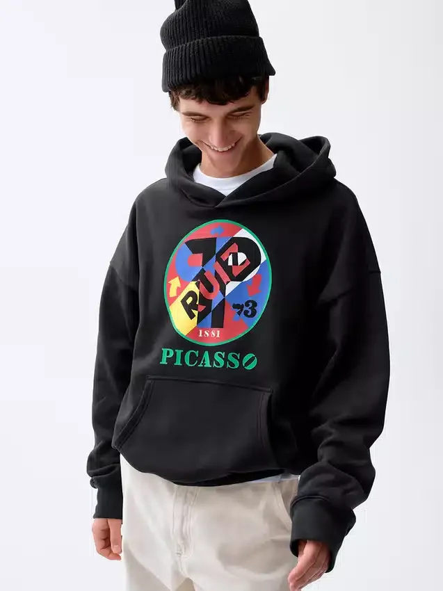 Sweat à capuche « Robert Indiana Vintagesoft »