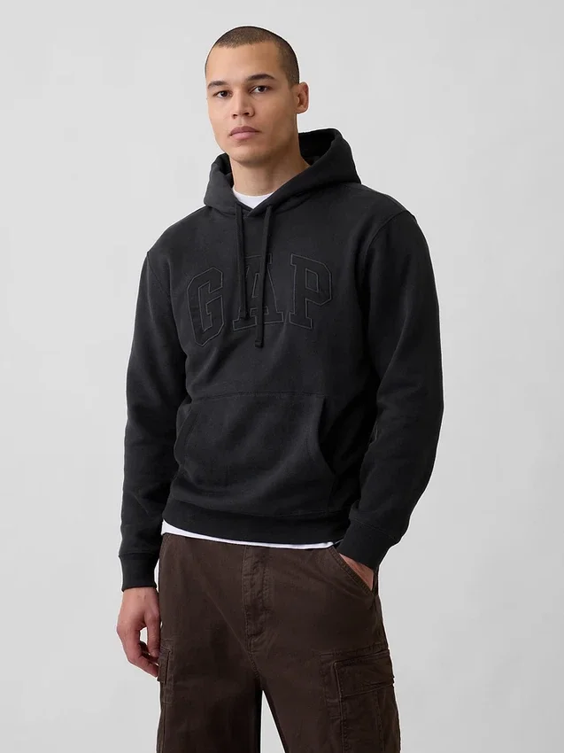 Sweat à capuche Vintagesoft Arch Logo pour adulte