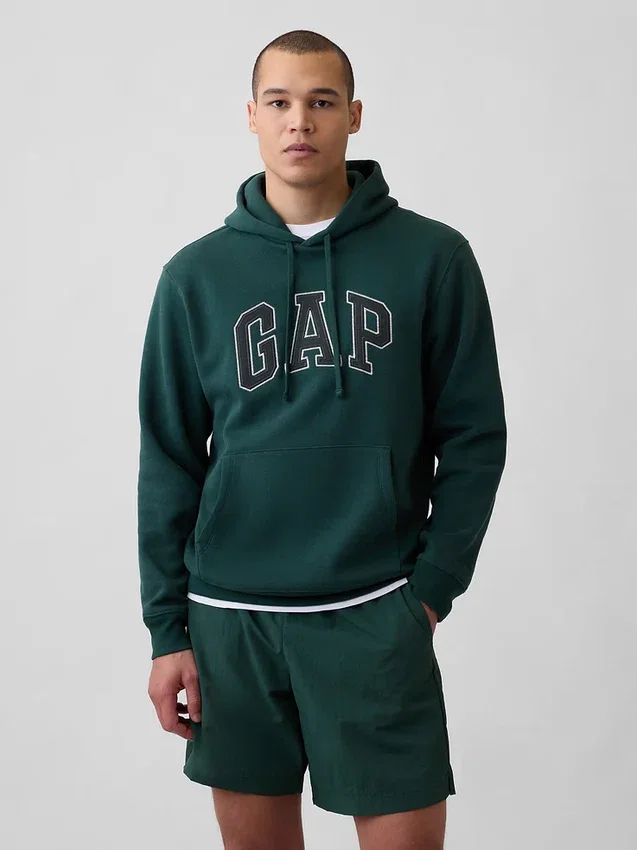 Sweat à capuche Vintagesoft Arch Logo pour adulte