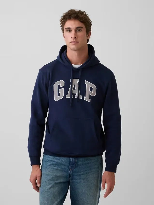 Sweat à capuche Vintagesoft Arch Logo pour adulte
