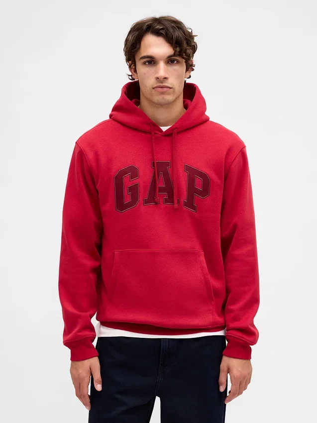 Sweat à capuche Vintagesoft Arch Logo pour adulte