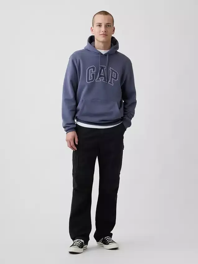 Sweat à capuche Vintagesoft Arch Logo pour adulte