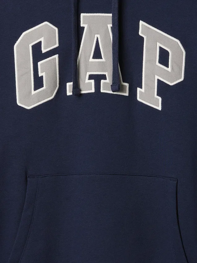 Sweat à capuche Vintagesoft Arch Logo pour adulte