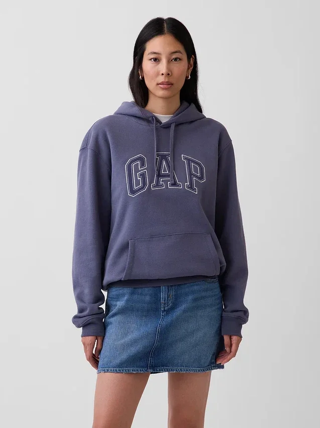 Sweat à capuche Vintagesoft Arch Logo pour adulte
