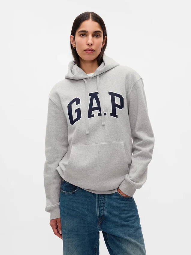 Sweat à capuche Vintagesoft Arch Logo pour adulte