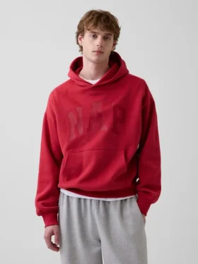 Sweat à capuche Vintagesoft Nap Logo pour adulte