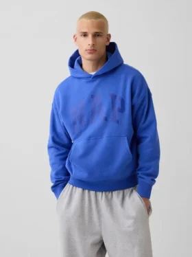 Sweat à capuche Vintagesoft Nap Logo pour adulte